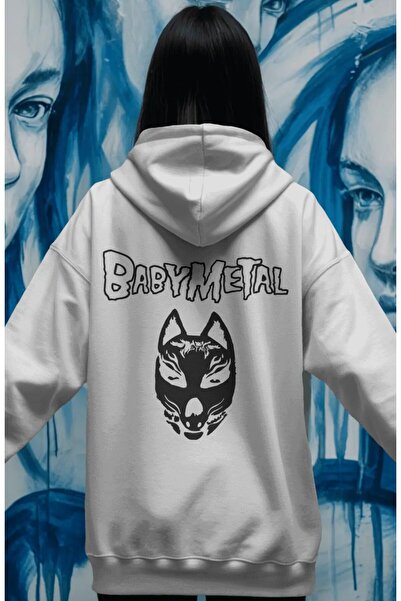 SEVBANO Baby Metal Rock Trupa de muzică metalică Hanorac premium supradimensi...