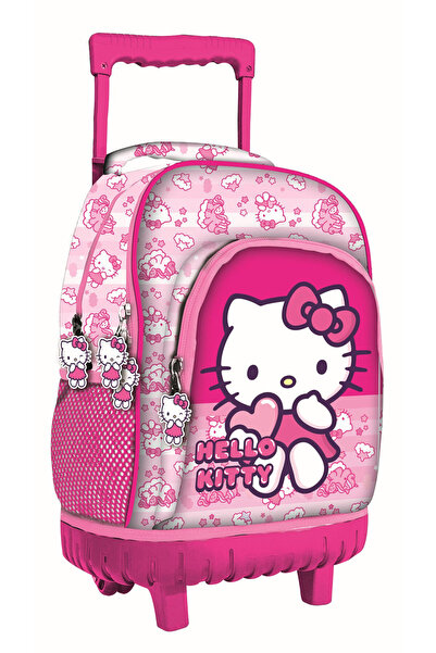 Hello Kitty Unicorn Geantă școlară premium cu roți, geantă 44 cm