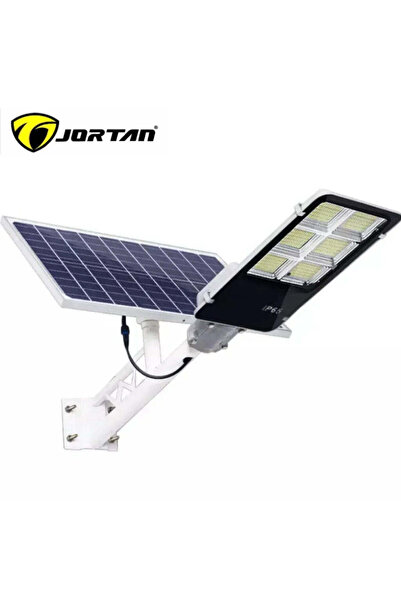 Jortan Lampă solară cu panou solar și braț de susținere 400W