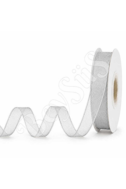 BeySüS Organza Ribbon 10 mm Silver