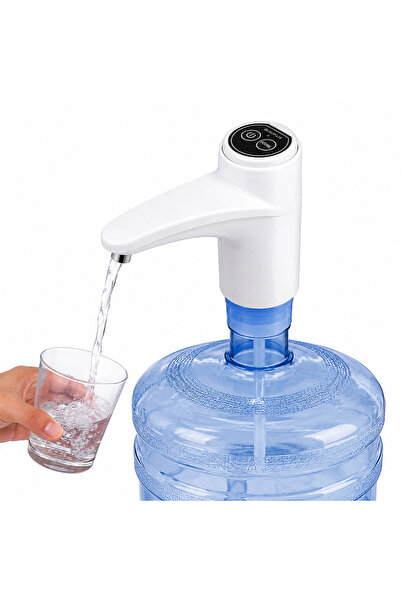 Generic Brand Automatic USB Rechargeable Water Bottle Pump Dispenser for 2-5 ...
