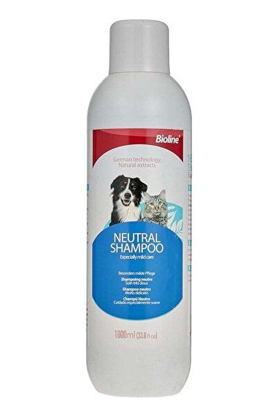 Bioline Neutral Pet Shampoo Gentle Fragrance-Free Coat Care for Dogs & Cats 1...