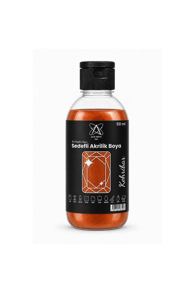Alze Kimya Hobi Sedefli Akrilik Boya - 50 ml