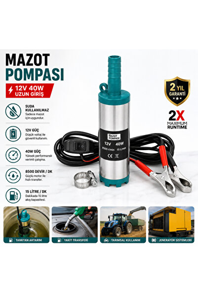 Tricraft UZUN GİRİŞLİ MAZOT POMPASI
