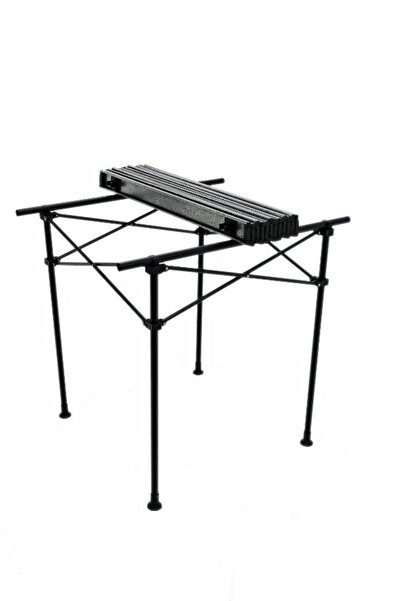 Lerato Katlanır Portatif Metal Kamp & Piknik Masası | 4 Kişilik | Dayanıklı ve Taşınabilir | Metal | 70x66x70Cm