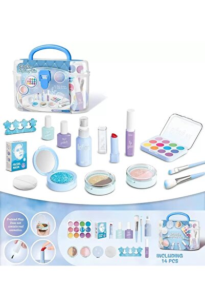 Choice Storage box.lanse14 Girl’s Pretend Home Make-Up Set: Faux Manicure, Li...