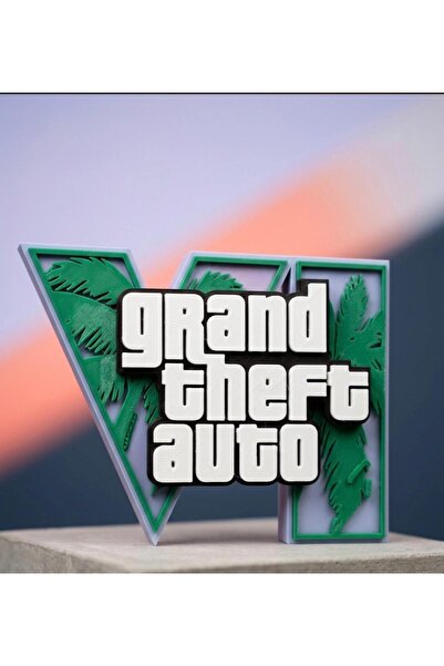 Genel Markalar GTA Gamer Dekor Arka Plan