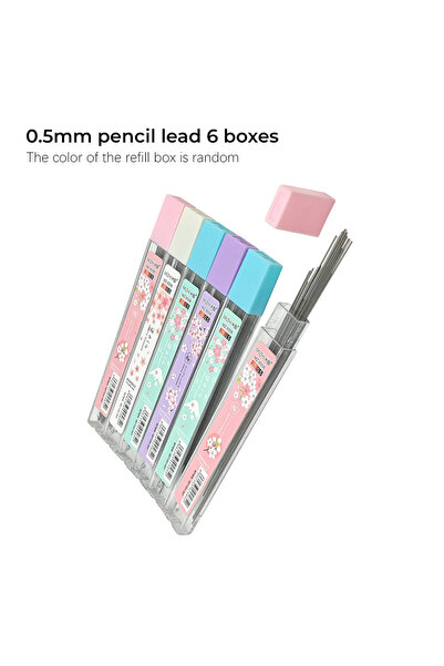 Choice 0.5mm 6pcs 1ste 【2B Pencil Lead】Great Value 6pcs/12pcs Set, 20 Pencil ...