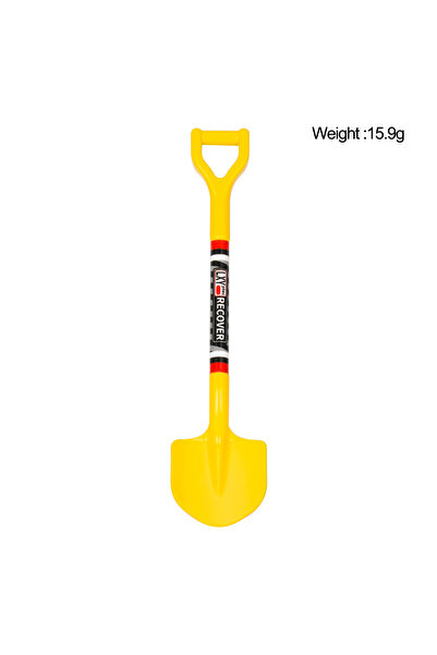 Choice3 مجرفة معدنية صفراء مقلدة للزينة مقاس 105×25 ملم لسيارات RC الزاحفة بم...
