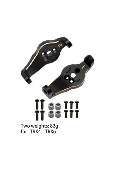 Choice10 A Portal Axle Housing Brass Black Steering Cup steering C Seat tie R...