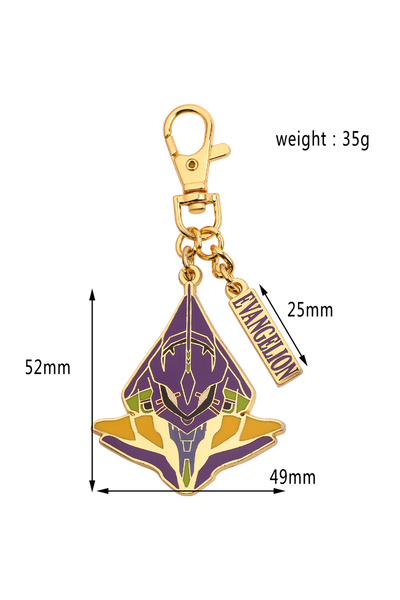 choice2 Bandai KC0166 Anime EVA Keychain Spear of Metal Pendant Ayanami Rei I...
