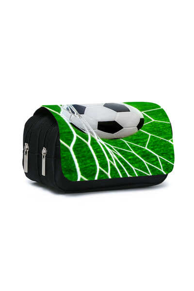 Choice4 حافظة أقلام على شكل هدف كرة قدم قابلة للطي للأولاد والبنات، أفضل هدية...