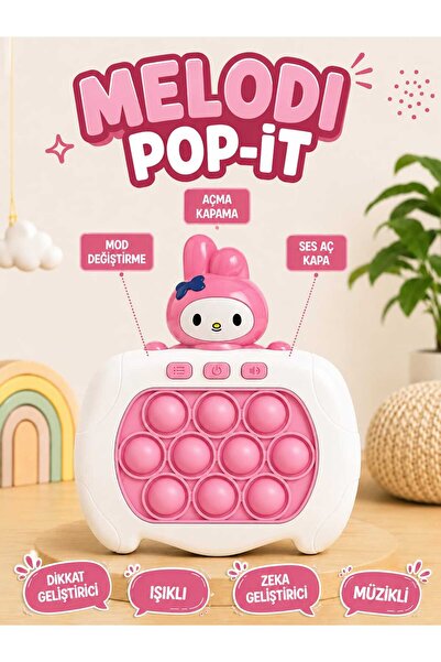 tinytoys Işıklı Müzikli Tavşan Pop It Oyunu | Ses Efektli Duyusal Oyuncak | Z...