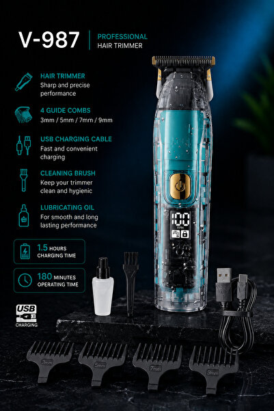 Generic Brand Professional Hair Clipper V-987
