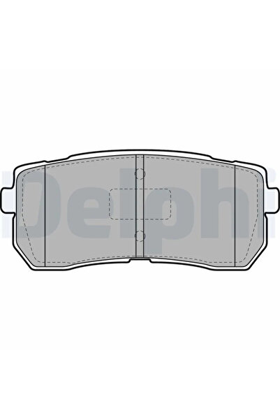 DELPHİ Set plăcuțe frana frana disc Hyundai H-1 Cargo/H-1 Travel/IX55 Kia Car...