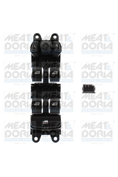 MEATDORIA Panou de control geam față stânga 26669 Volvo S60 2/S60 2 Cross Cou...