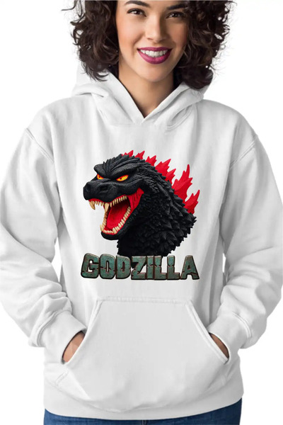 OEM Hanorac Femei Godzilla Kaiju Monster