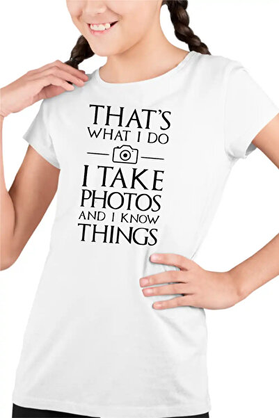 OEM Tricou Copii Fete Thats What I Do -Foto