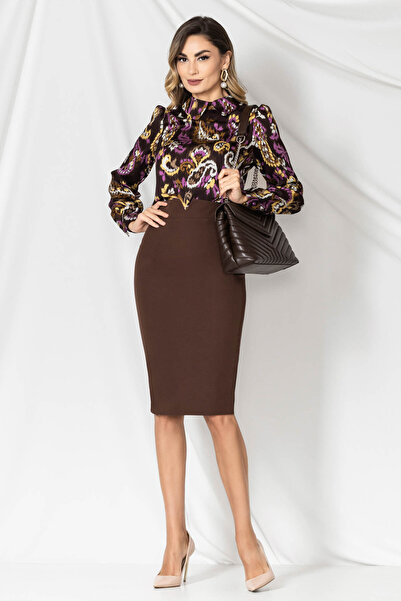 OEM Cămașă satinată print paisley