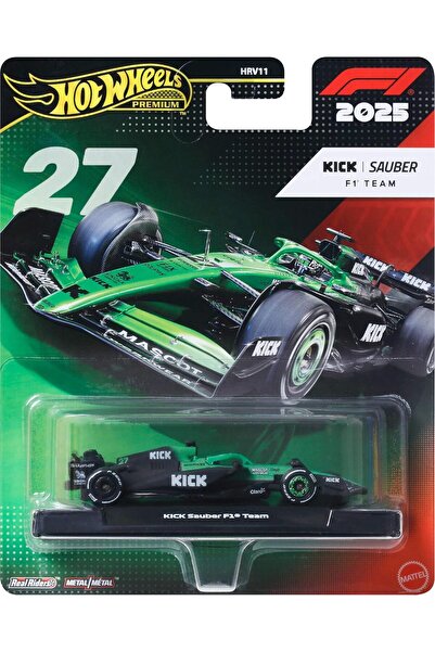 HOT WHEELS Premium Kick Sauber 2025 Formula 1 Team #27
