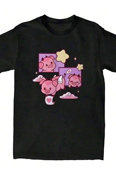 2BIR Kawaii Fat Nuggets T-Shirt Women Gothic Angel Dust T Shirts Printed Cute...