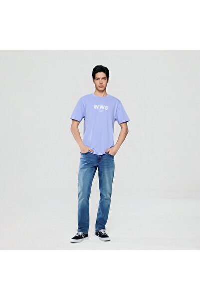 Giordano Men's WWS Slim Fit Print Tee