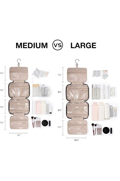 BAGSMART حقائب مكياج - أحمر