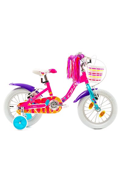 DHS Bicicleta Copii Icecream - 16 Inch, Roz