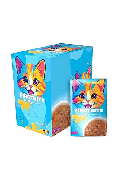 M-PETS Firstbite Lamb in Jelly Wet Cat Food 12 x 85g – Premium Complete Meal ...
