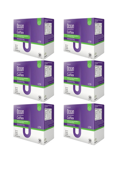 Orzax Ocean Colflex 30 Saşe 6 Lı Paket