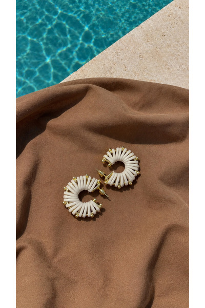 SADEN Solenya Knitted-Look Modern Ring Design