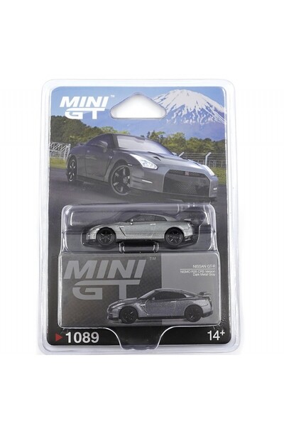 mini gt 1/64 Nissan Gt-R 2013 Dark Metal Grey (Nismo R35 Crs Version)