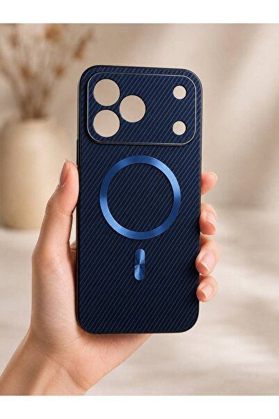 TECNOTREND Tecno Spark 50 Uyumlu Telefon Kılıfı Karbon Fiber Dokulu Elektro K...
