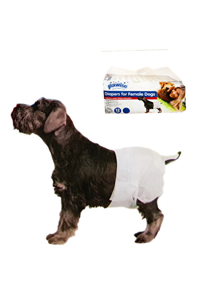 Pawise Matxzngz Dog Bottom Tie Cloth m Size (201747) 12 Pieces