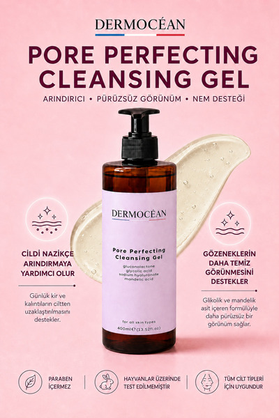 Pore Perfecting Cleansing Gel Glikolik Asitli Arındırıcı Yüz Temizleme Jeli 400 ml