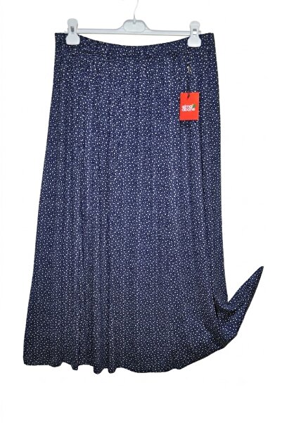 elma abone Plus Size Pigment1 Combed Cotton Elasticated Maternity Skirt