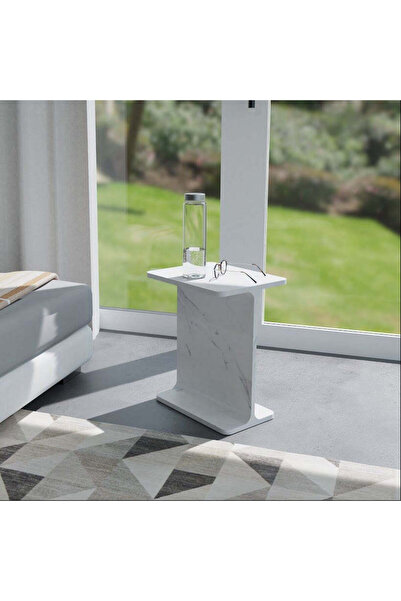 Roots Furniture Javanie Marble Side Table