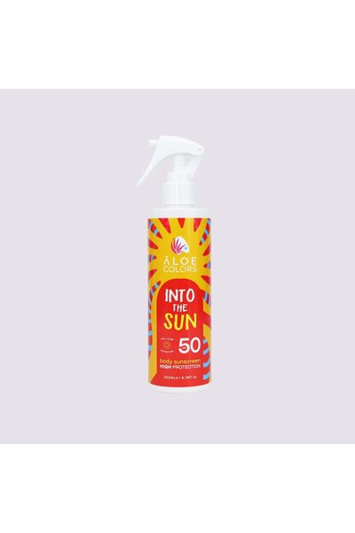 ALOE COLORS Into The Sun Body Sunscreen spf50 200ml