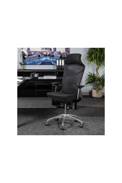 Midas Furniture كرسي مكتب فريت وورك ذو ظهر مرتفع