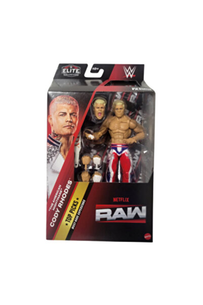 mattel WWE Elite Top Picks 2025 (Wave 4) (Ambalaj Netflix Raw) Figurină artic...