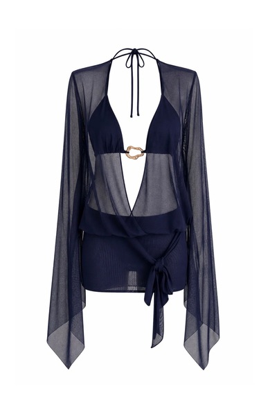 EDLİNGERİE L’Or Noir Veil – Transparan Mini Pareo Limited Edition