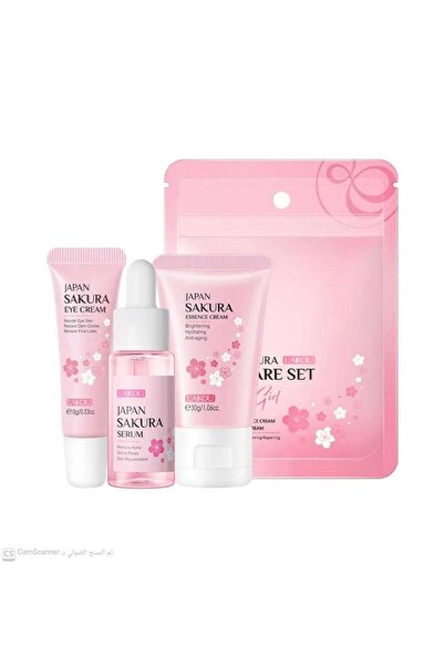 Laiko Laikou Japan Sakura Skin Care Set 4Pcs