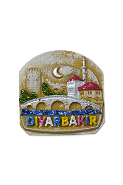 Genel Markalar Diyarbakır magneti hediyelik polyester kabartma magnet