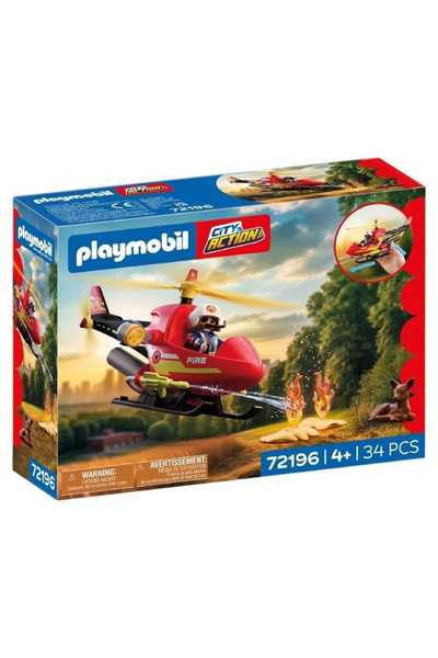 Playmobil Πυροσβεστικό ελικόπτερο