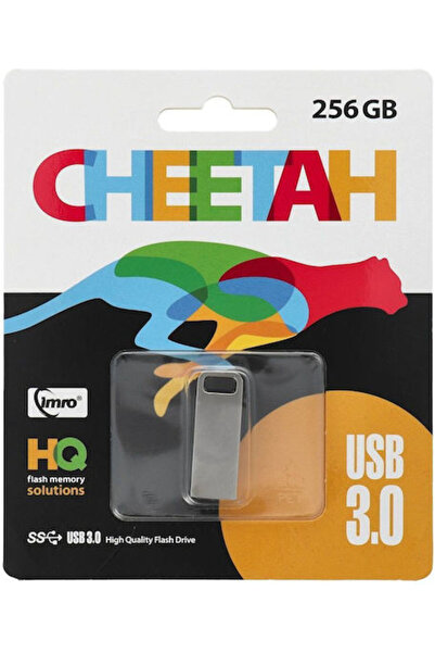 Imro Cheetah 256GB USB 3.0 Στικάκι Ασημί