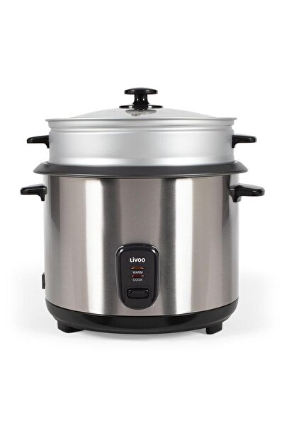 LİVOO DOC 293 Rice and Food Steamer, 2.8L, 16 Portions, Removable Non-Stick Bowl