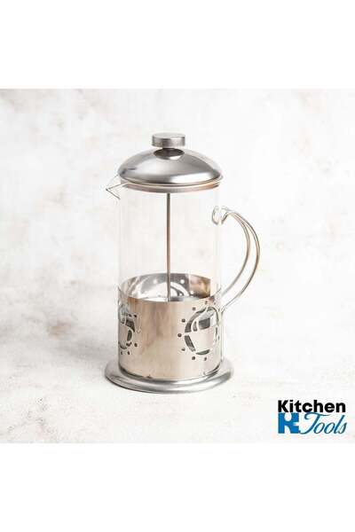 no names Infuzor ceai/cafea, sticla si inox, 1000 ml