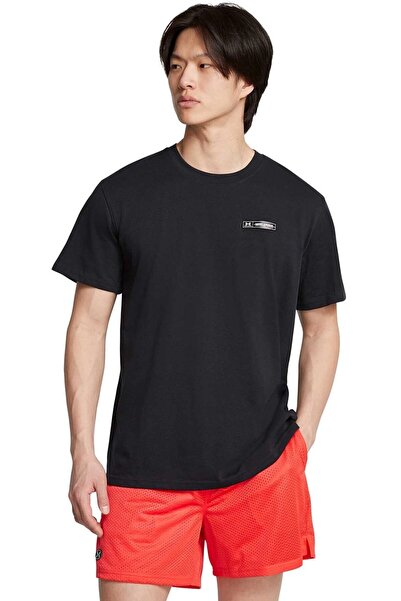 Under Armour Ανδρικό μπλουζάκι Ua Hw Armour Label Ss, πολύχρωμο, για καθημερι...