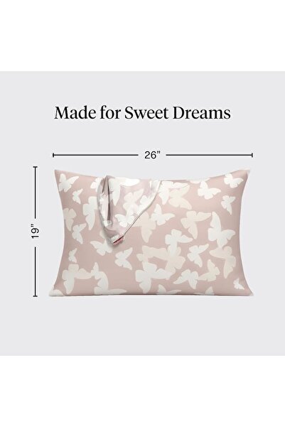 Kitsch Satin Pillowcase for Hair & Skin - Softer Than Silk Pillowcase for Hai...