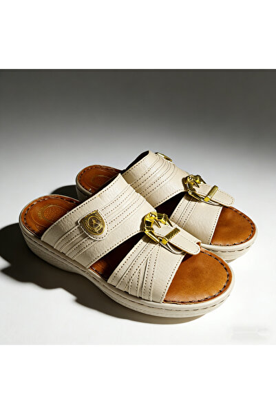 Amity Footwear KSA Men's Leather Slippers - Comfortable Italian Design with M...